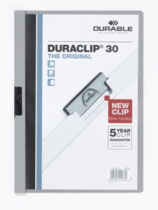 Durable klemmap Duraclip Original 30 grijs