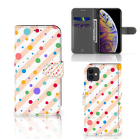 Apple iPhone 11 Telefoon Hoesje Dots - thumbnail