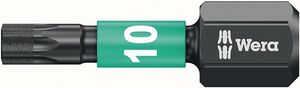 Wera Bit | T10 lengte 25 mm | 1/4 inch C6,3 | impaktor, DC | box met 10 bits | 1 stuk - 05157628001 05157628001