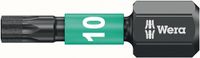 Wera Bit | T10 lengte 25 mm | 1/4 inch C6,3 | impaktor, DC | box met 10 bits | 1 stuk - 05157628001 05157628001 - thumbnail