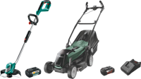 Bosch EasyRotak 36-550 + Bosch AdvancedGrassCut 36 Li + Extra 4Ah accu