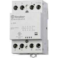 Finder 22.44.0.024.4310 Contactor 4x NO 24 V/DC, 24 V/AC 40 A 1 stuk(s) - thumbnail