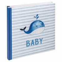 walther+ design UK-183-L Fotoalbum (b x h) 28 cm x 30.5 cm Blauw 50 bladzijden