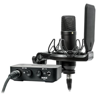 RØDE NT1 & AI-1 2 kanalen 20 - 20000 Hz Zwart RØDE NT1 & AI-1 2 kanalen 20 - 20000 Hz Zwart