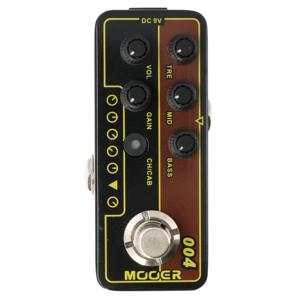 Mooer Micro Preamp 004 Day Tripper overdrive effectpedaal