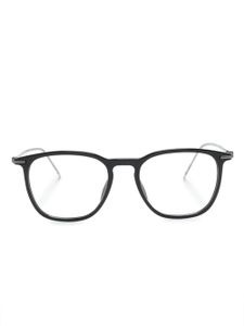 BOSS lunettes de vue carrées à logo gravé - Noir