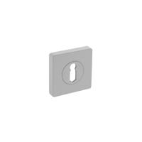 Sleutelgat plaatje vierkant 55x55x10mm wit