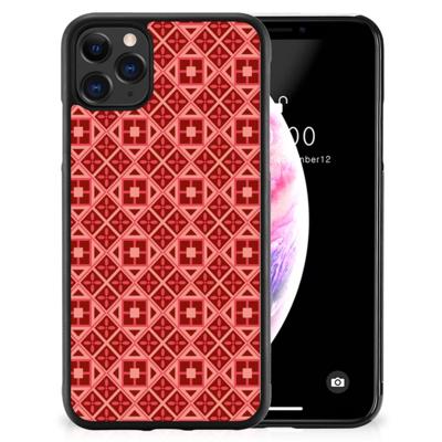Apple iPhone 11 Pro Max Bumper Case Batik Rood