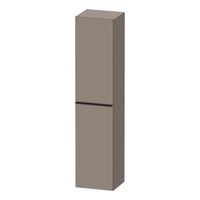 Hoge Kast Duravit D-Neo Kolomkast Wand 176 cm Rechtsdraaiend Mat Basalt Duravit