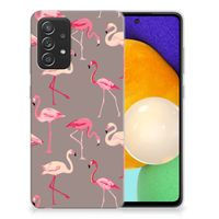 Samsung Galaxy A52 (5G/4G) TPU Hoesje Flamingo - thumbnail