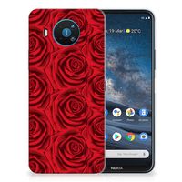 Nokia 8.3 TPU Case Red Roses - thumbnail