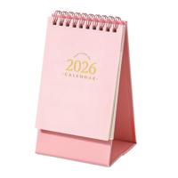 2026 Bureaukalender Twin Coil Binding, papieren kalender, schrijven van 16 maanden, referentie, 09-09-2025 tot 12/2026, voor de planning van de bureaukalender