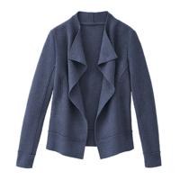 Wollen vest van zuivere bio-scheerwol, camel 40