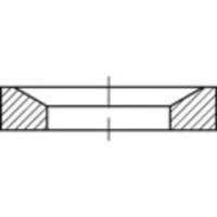 Kogelschijven 28 mm 44 mm Staal Galvanisch verzinkt 10 stuk(s) TOOLCRAFT 137929