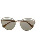 Jimmy Choo Eyewear lunettes de soleil Malya - Or - thumbnail