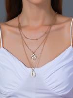 Vakantie Boho Schelpen Gelaagd Halsketting Jurk Juwelen