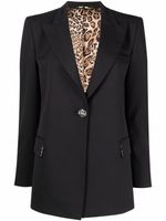 Philipp Plein blazer Cady à ornements en cristal - Noir - thumbnail