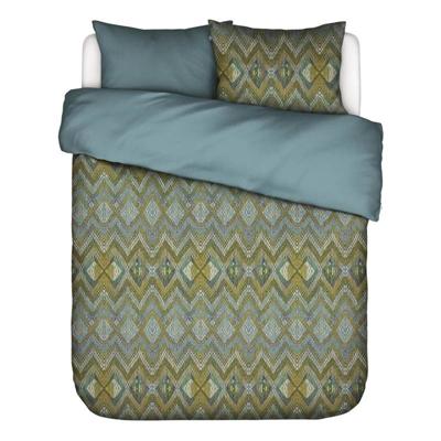 Essenza Fabienne Dekbedovertrek - Lits-jumeaux (240x200/220 Cm + 2 Slopen) - Katoen Satijn - Olive Essenza Fabienne Dekbedovertrek - Lits-jumeaux (240x200/220 Cm + 2 Slopen) - Katoen Satijn - Olive