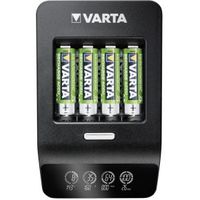 Varta LCD Ultra Fast Charger+ incl. 4 accu's 2100 mAh AA + 12V