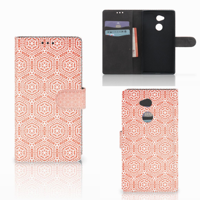 Sony Xperia XA2 Ultra Telefoon Hoesje Pattern Orange