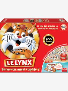 Bordspel Lynx 400 afbeeldingen EDUCA rood