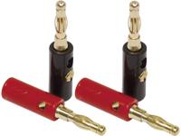 Audio Dynavox Banaanstekker set