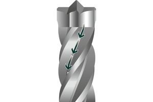 Metabo 623249000 Carbide Beton-spiraalboor 1 stuks 25 mm Gezamenlijke lengte 920 mm 1 stuk(s)