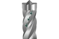 Metabo 623249000 Carbide Beton-spiraalboor 1 stuks 25 mm Gezamenlijke lengte 920 mm 1 stuk(s) - thumbnail