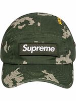 Supreme casquette à patch logo - Vert - thumbnail