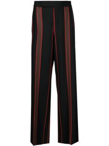 Vivienne Westwood pantalon court Humphrey à imprimé zèbre - Noir