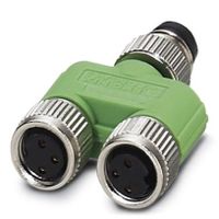 Phoenix Contact 1696222 Sensor/actuator verdeler en adapter M8 Aantal polen: 3 Adapter, Y-vorm 5 stuk(s)