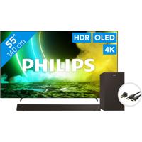 Philips 55OLED705 (2021) + Soundbar + HDMI kabel