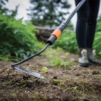 Fiskars QuikFit Hoe 3 Zwart, Oranje Handcultivator - thumbnail