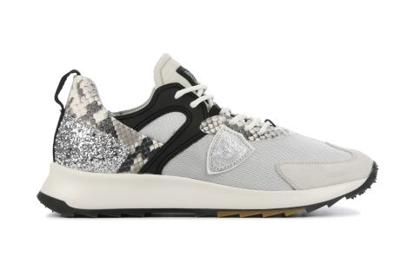 Philippe Model Dames Sneakers in Stof (Wit)