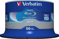 Verbatim BD-R Blu-Ray 25GB 6x 50st. Cakebox