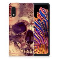 Silicone Back Case Samsung Xcover Pro Skullhead