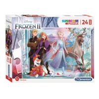 Clementoni Legpuzzel Super Color Maxi Frozen II, 24st. - thumbnail