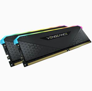 Corsair Vengeance RGB RS DDR4 Werkgeheugenset voor PC DDR4 32 GB 2 x 16 GB Non-ECC 3200 MHz 288-pins DIMM CL16-20-20-38 CMG32GX4M2E3200C16