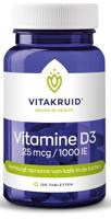 Vitakruid Vitamine D3 25 Mcg, 120 Stuk, 120 Tablet