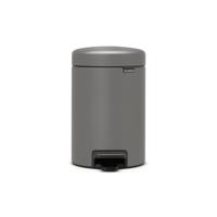 Brabantia NewIcon pedaalemmer 3 liter concrete grey