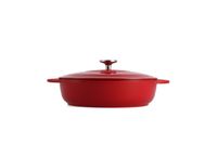 BK Bourgogne lage braadpan 28 cm chili red - thumbnail