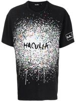 Haculla t-shirt à effet taches de peinture - Noir