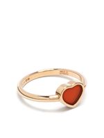 Chopard bague My Happy Heart en or rose 18ct sertie de cornaline - thumbnail