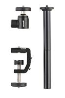 Cullmann Flexx Tabletop Accessoires Set 3-delig (kogelkop, multiklem, aansluitzuil) voor macrofotografie