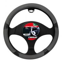 Carpoint stuurhoes Silverstone 37 39 cm grijs/zwart