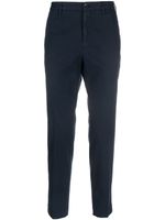 Incotex pantalon chino à coupe slim - Bleu