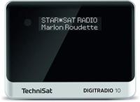 TechniSat DIGITRADIO 10 - DAB+ digitale radio-adapter (OLED-display, Bluetooth, afstandsbediening, wekker, optimaal voor het upgraden van bestaande HiFi systemen) zwart/silver