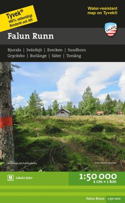 Wandelkaart Terrängkartor Falun Runn | Calazo Wandelkaart Terrängkartor Falun Runn | Calazo