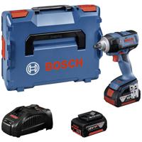 Bosch Professional GDS 18V-300 06019D8202 Accu-draaislagmoeraanzetter 300 Nm 18 V Aantal meegeleverde accus: 2 4.0 Ah Li-ion Incl. koffer, Incl. 2 accus - thumbnail