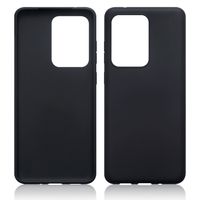 Qubits - Softcase hoes - Samsung Galaxy S20 Ultra - Zwart